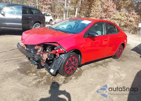 2014 Toyota Corolla Le из США, поврежденный, VIN 5YFBURHE2EP141845